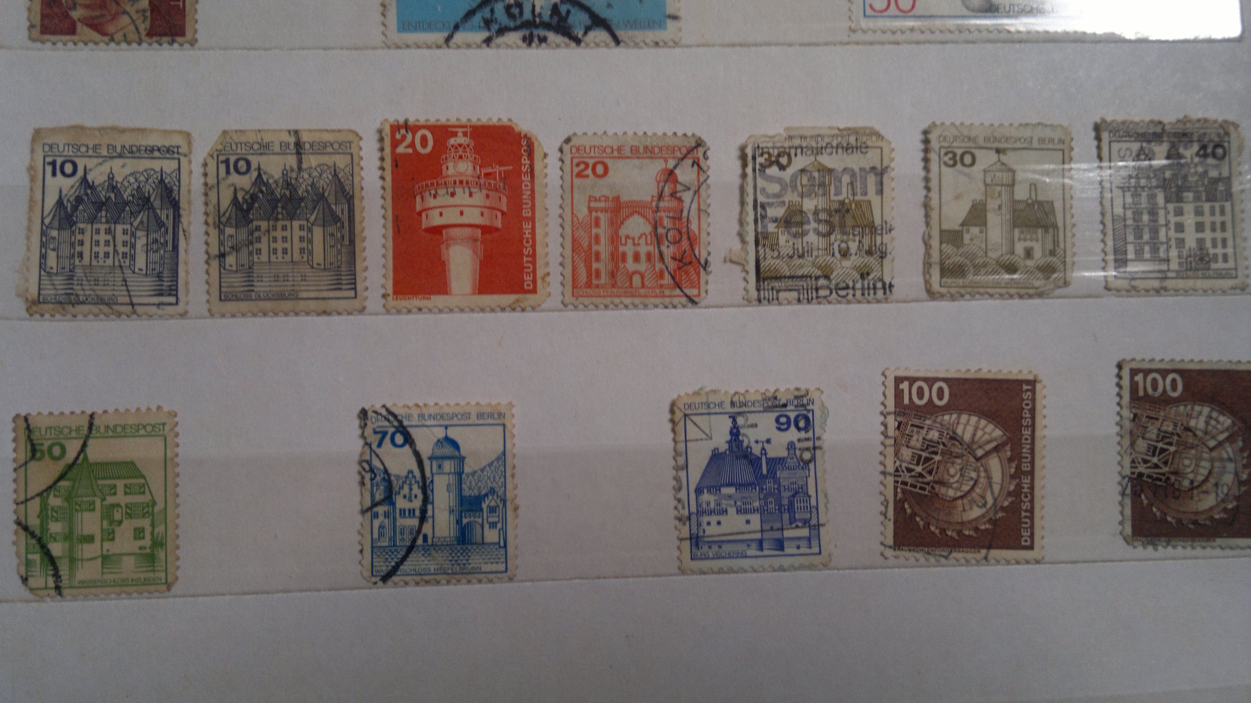 few stamps of Germany